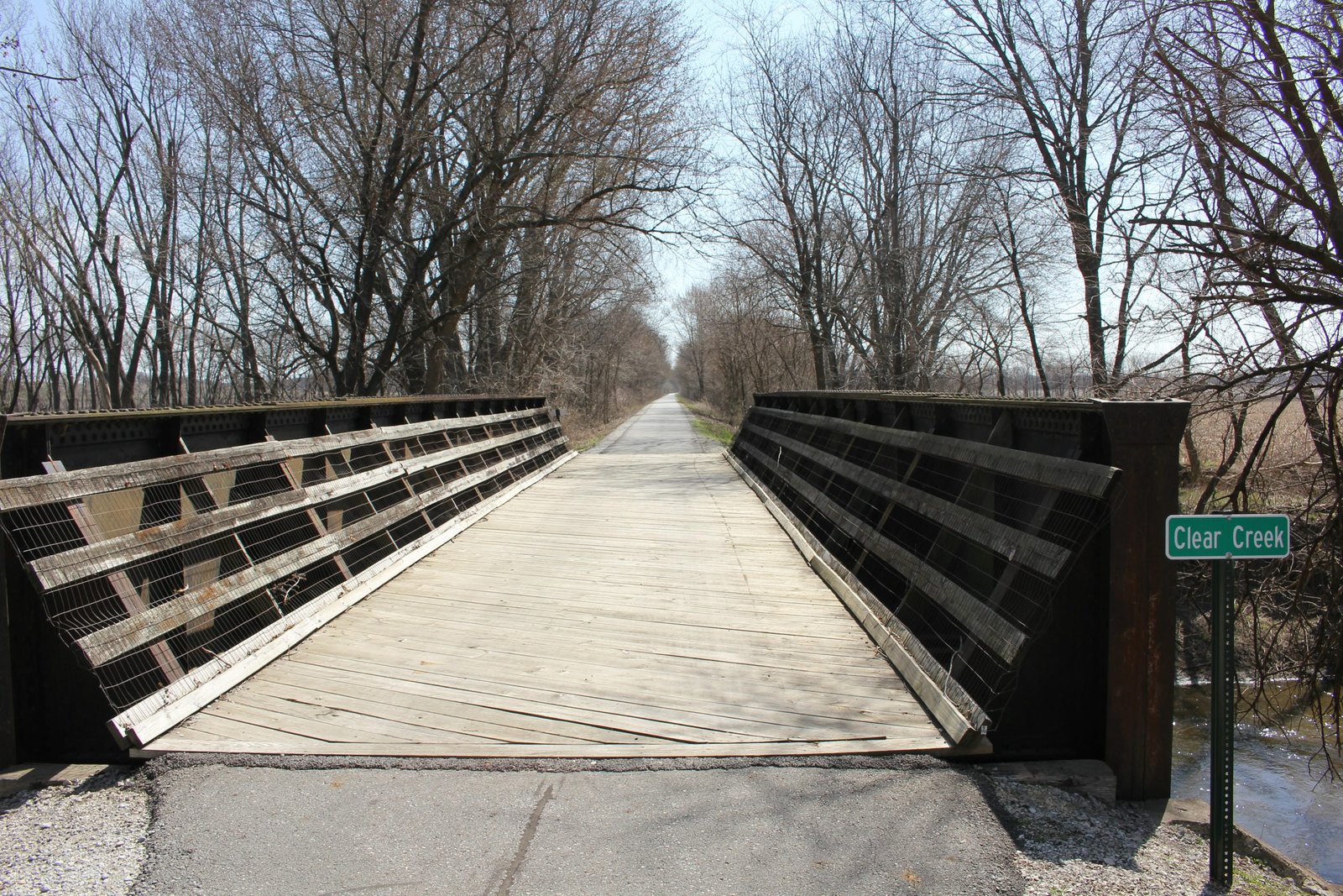 Looking east (railroad north)